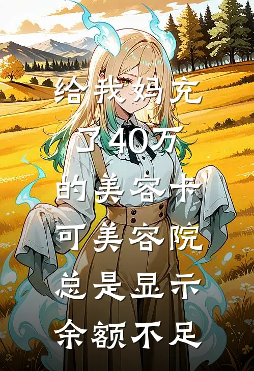 给我妈充了40万的美容卡，可美容院总是显示余额不足