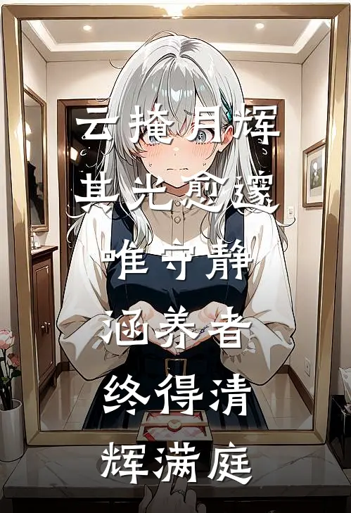 云掩月辉,其光愈邃,唯守静涵养者,终得清辉满庭