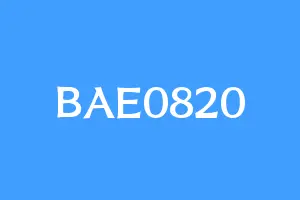 BAE0820