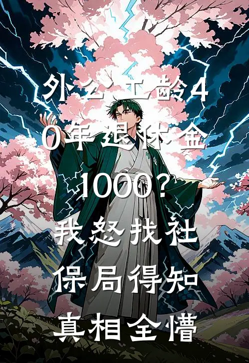 外公工龄40年退休金1000？我怒找社保局，得知真相全懵