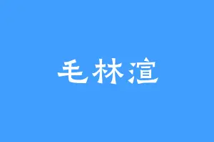 毛林渲