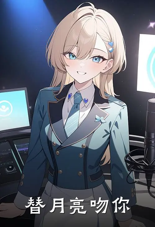 替月亮吻你
