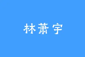 林萧宇