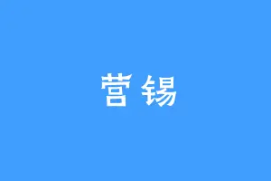 营锡