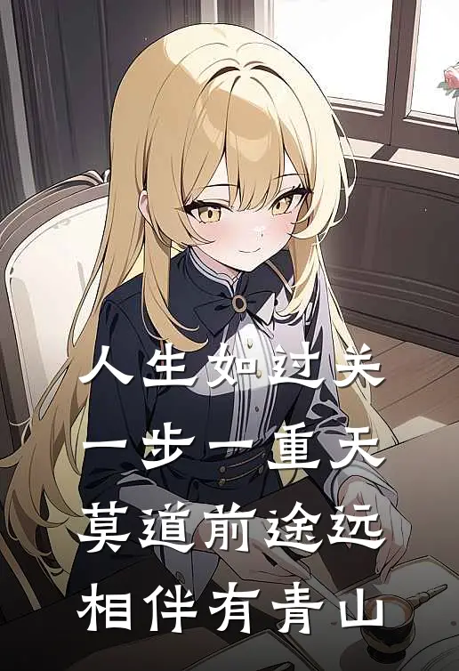 人生如过关,一步一重天,莫道前途远,相伴有青山